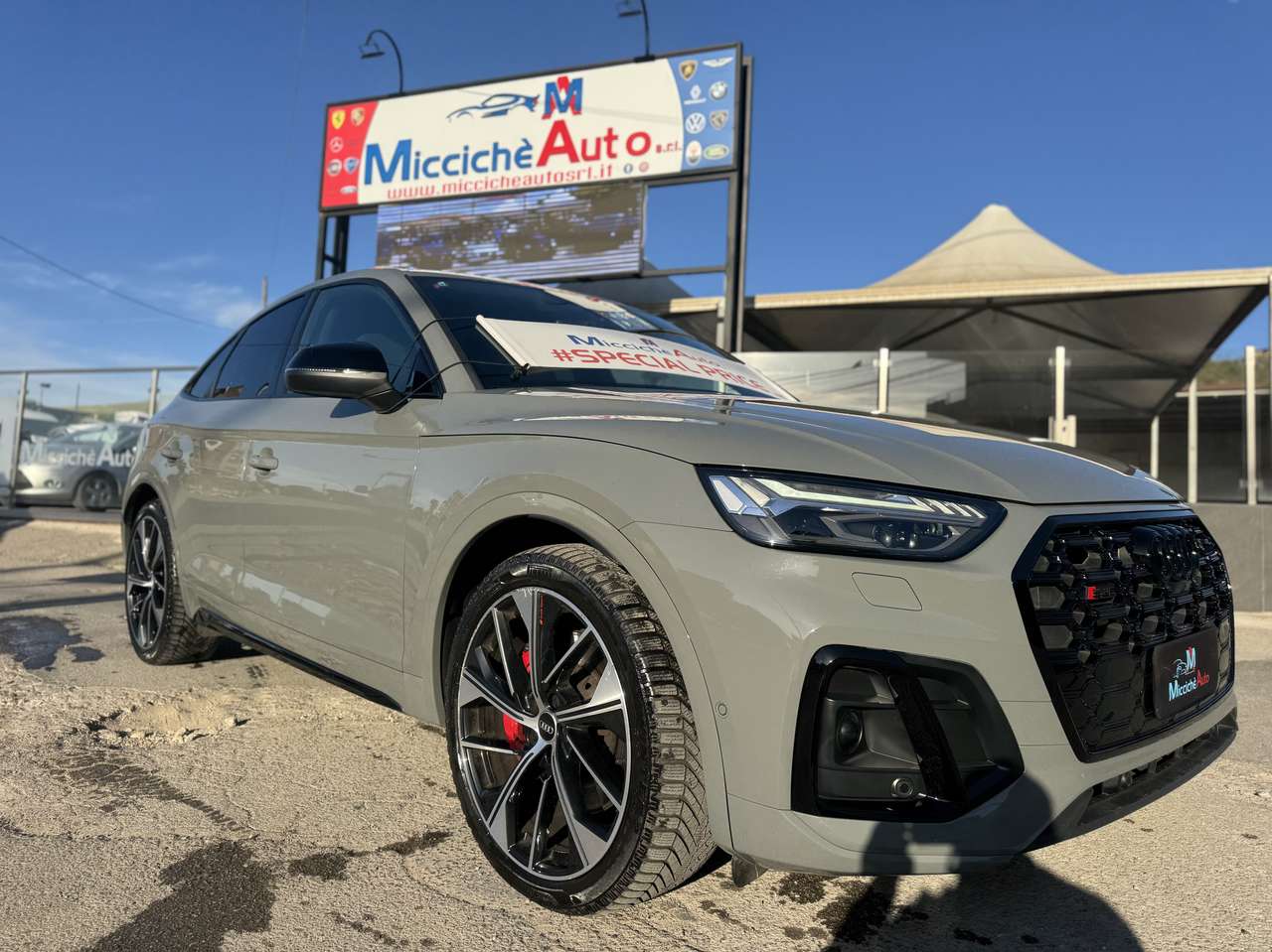 Audi SQ5 AUDI SQ5 SPORTBACK 341 CV GRIGIO QUANTUM FULL IVA