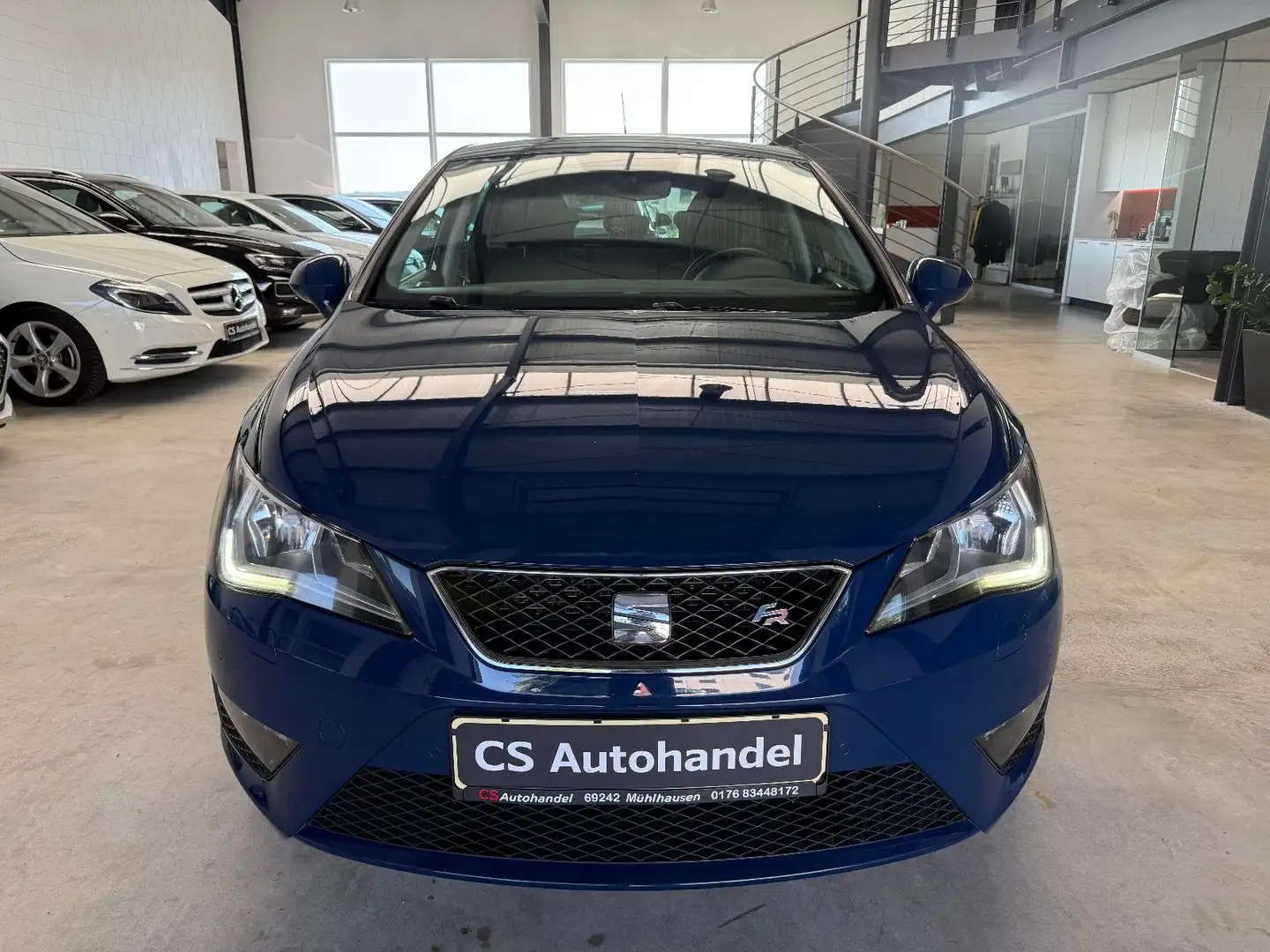 SEAT Ibiza 1,0TSI FR*DSG-Navi* Blau - 2
