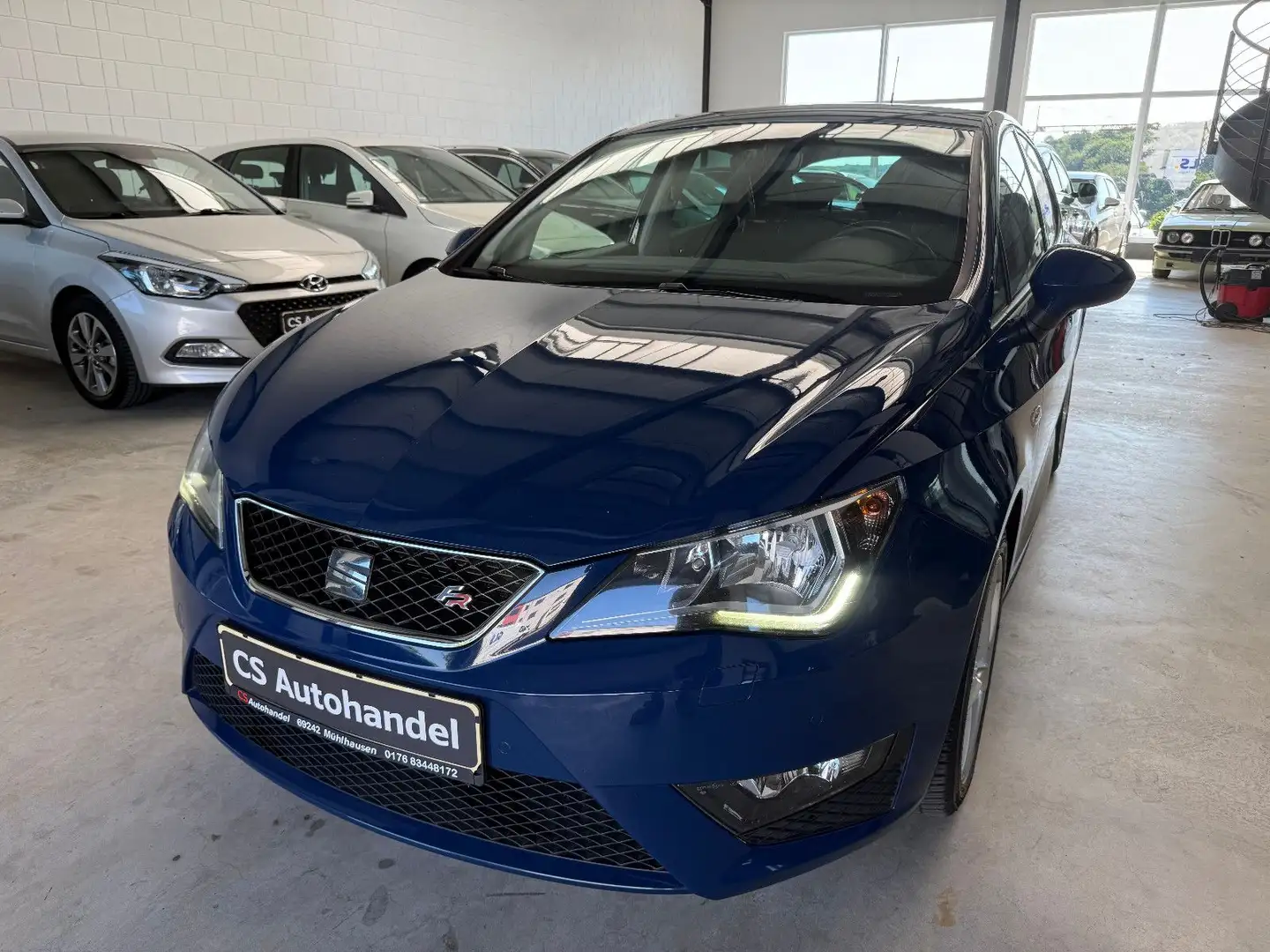 SEAT Ibiza 1,0TSI FR*DSG-Navi* Blau - 1