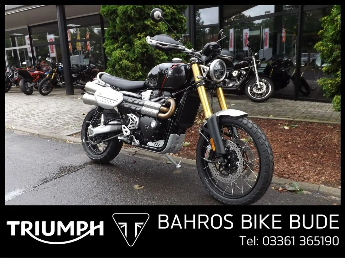 Triumph Scrambler 1200 XE Negru - 1