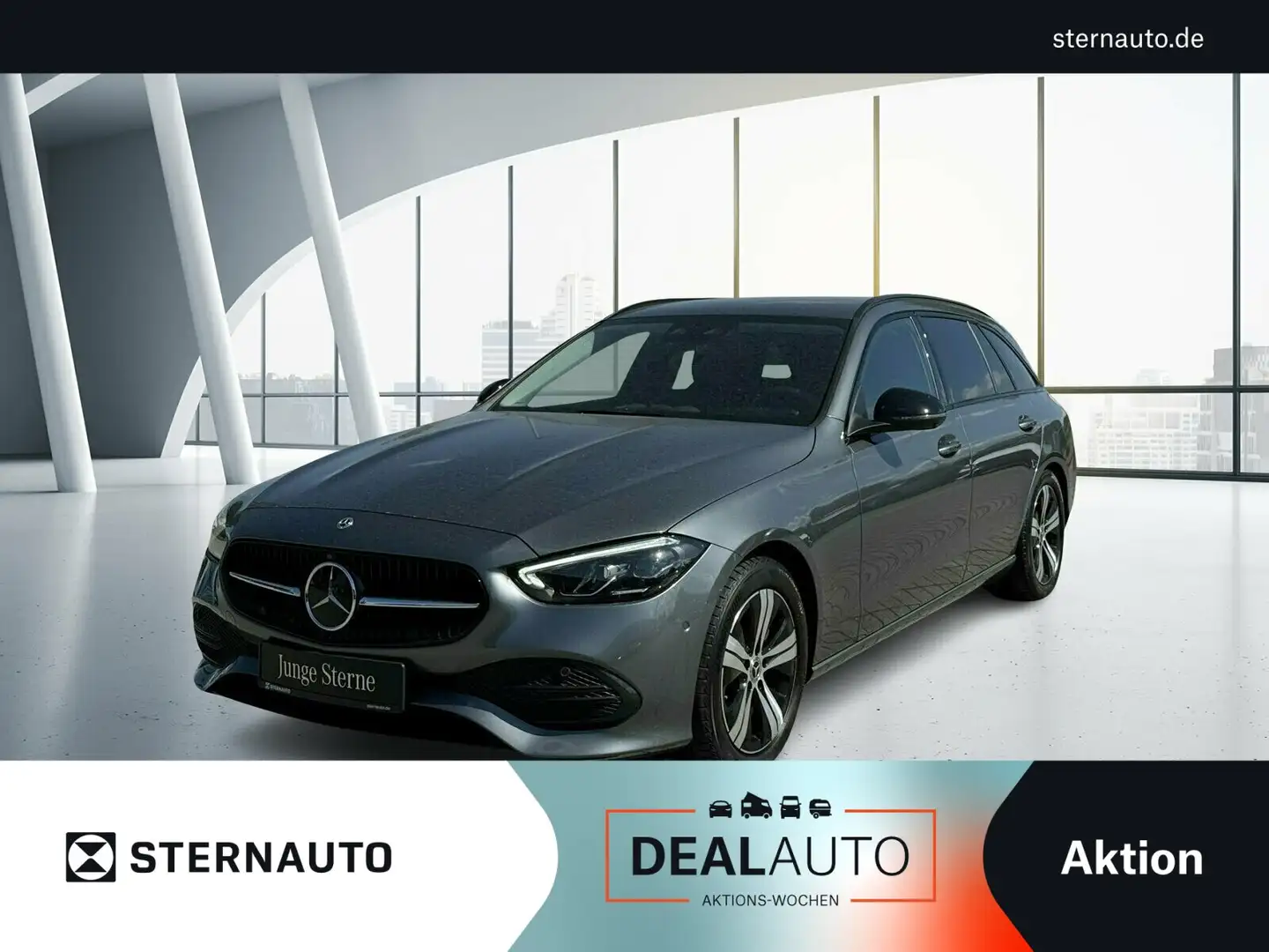 Mercedes-Benz C 220 C 220 T d 4M Ava MBUX Prem 360 Cam LED Spur Night Gris - 1