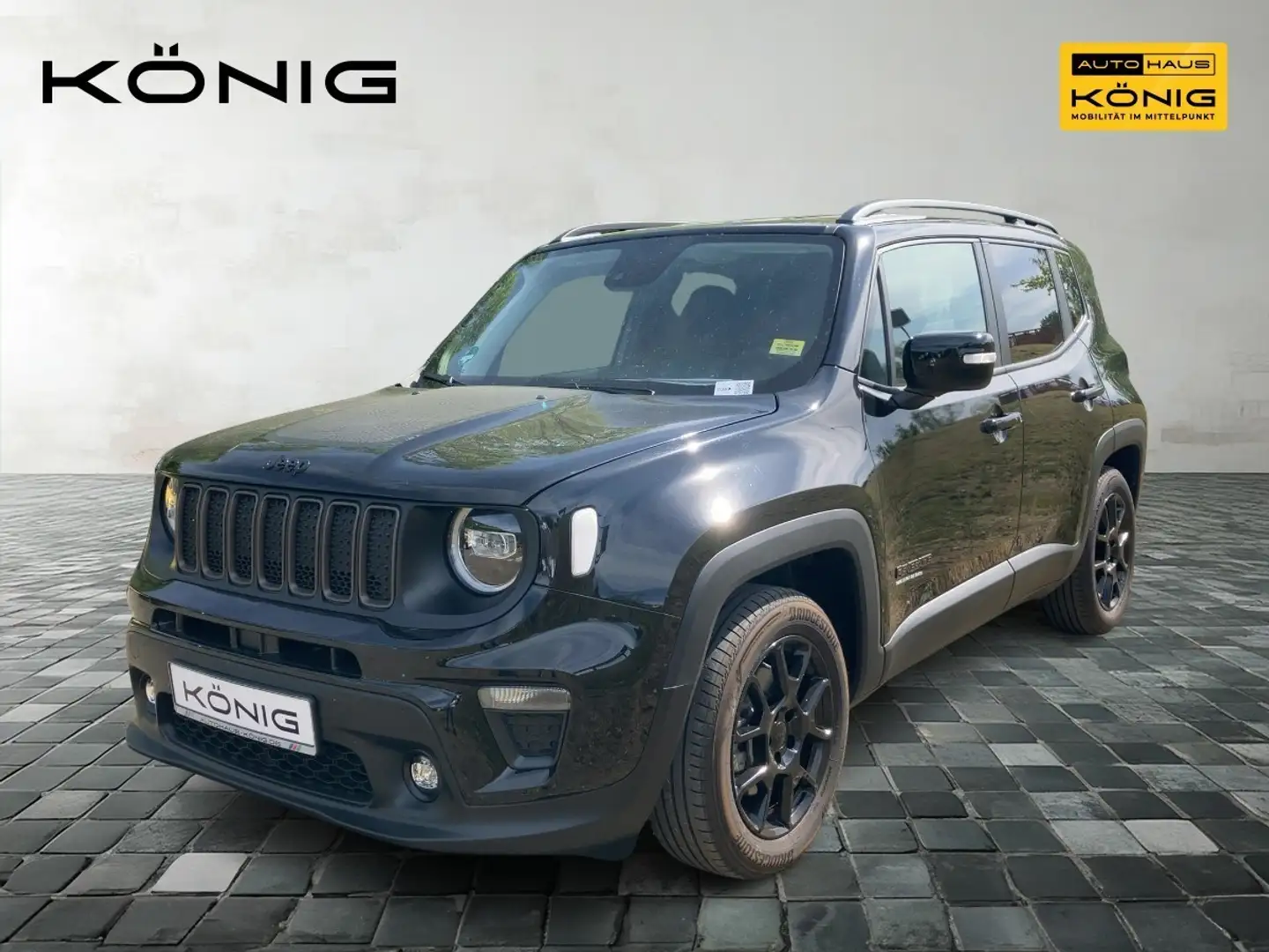 Jeep Renegade e-Hyb. Upland 1.5lMHEV 48V 96 kW (130P Schwarz - 1