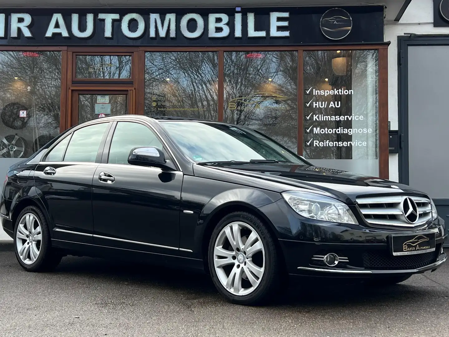 Mercedes-Benz C 200 C 200 Kompressor/Automatik/PDC/Navi/Tempomat Černá - 2