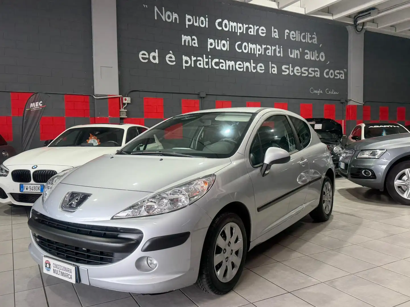 Peugeot 207 207 3p 1.4 8v X-Line Silber - 1