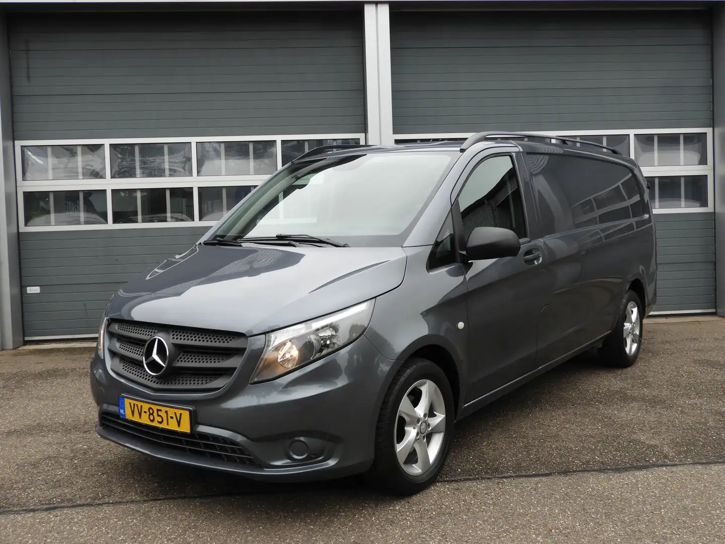 Mercedes-Benz Vito 114 CDI Extra Lang AIRCO | LEER | DEURTJES Grijs - 1