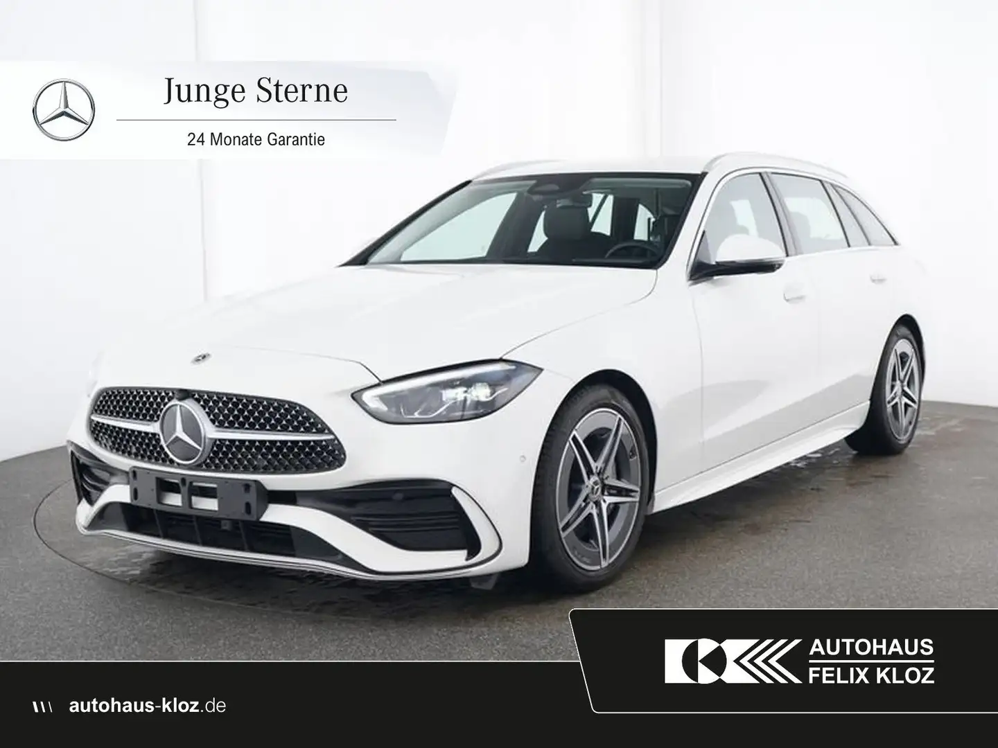 Mercedes-Benz C 200 T AMG*AHK*Distronic*360°*Totwinkel*Memory* Weiß - 1