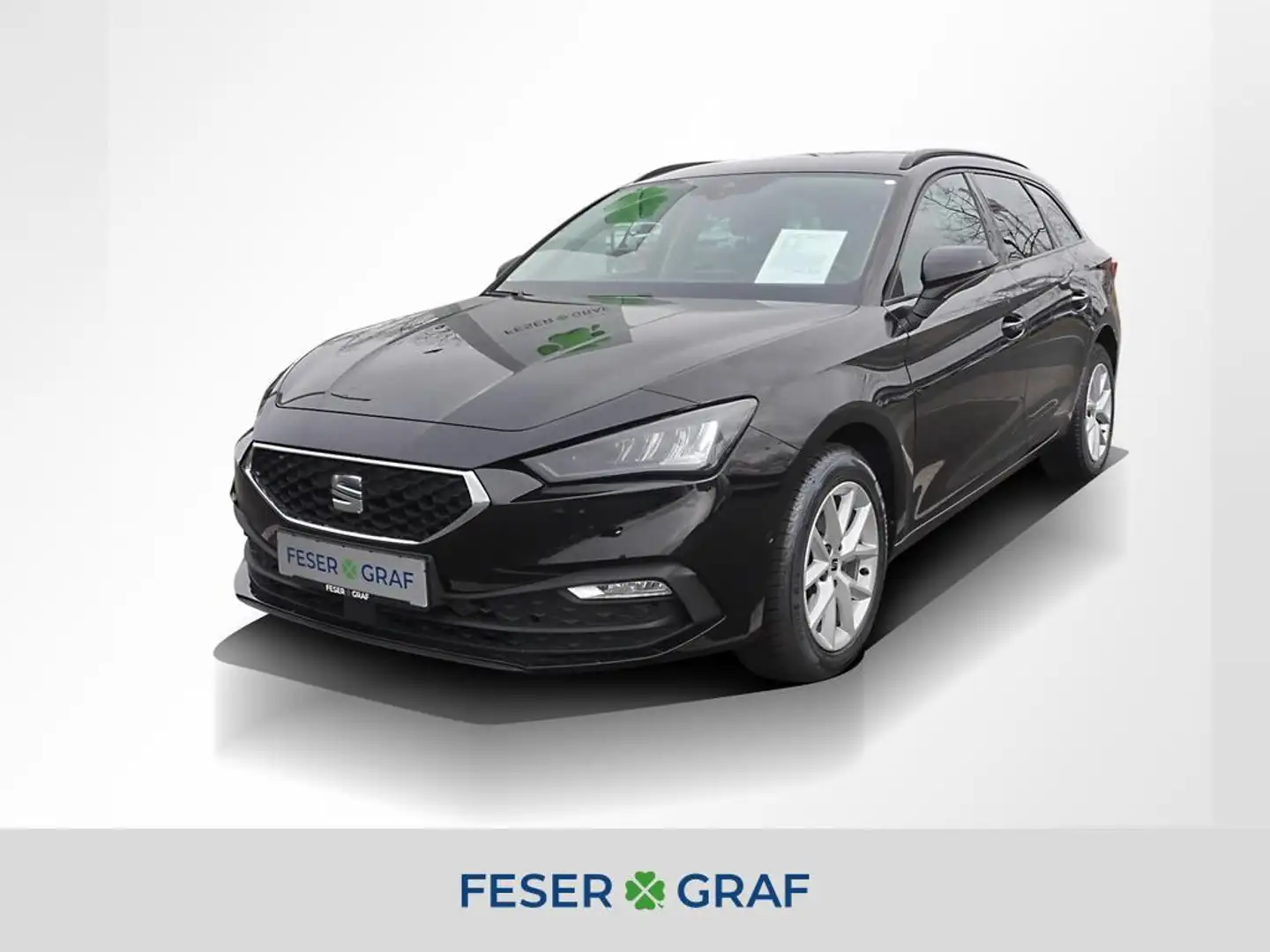 SEAT Leon Sportstourer Style 1.5 eTSI *LED*NAVI*KLIMA*SHZ*GJ Schwarz - 1