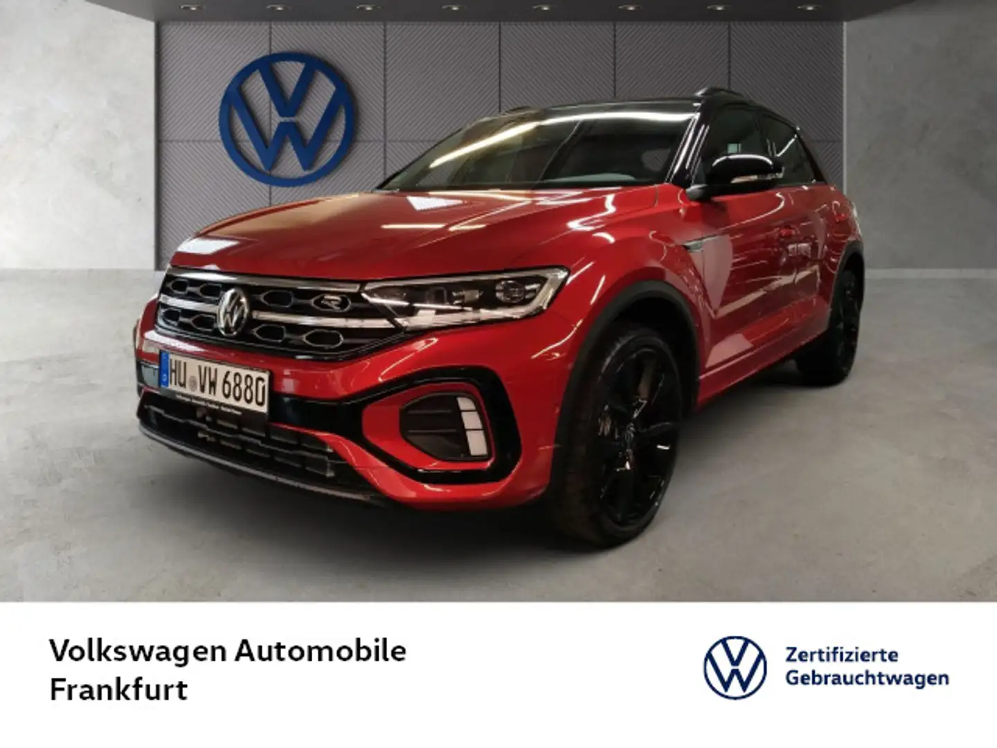 Volkswagen T-Roc 2.0 TSI DSG R-Line Navi IQ.Light DAB+ Fron Rot - 1