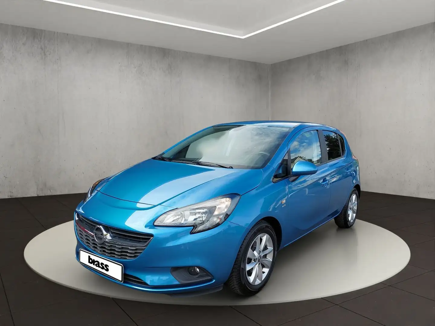 Opel Corsa E 1.4 Active Bleu - 1