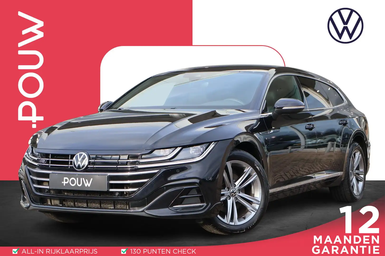 Volkswagen Arteon Shooting Brake 1.4 TSI eHybrid 218pk R-Line Busine Noir - 1