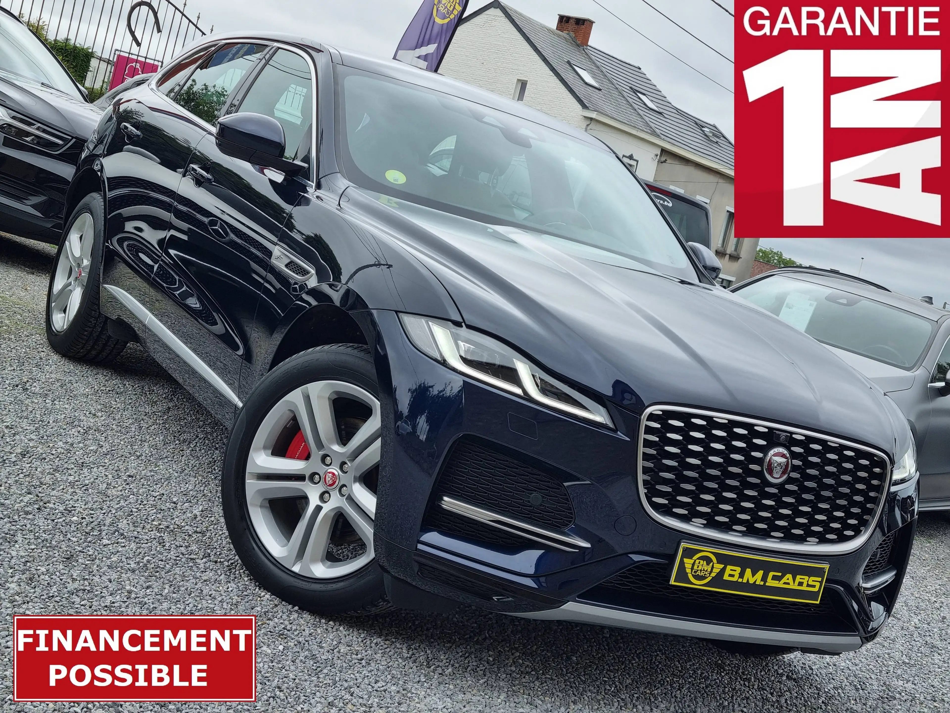 Jaguar F-Pace 2.0 D MHEV AWD D165 ✅HYBRID✅KEYLESS-CUIR-GPS-CAMERA360-CLIM-JANTES-CRUISE-LED-FULL OPTIONS