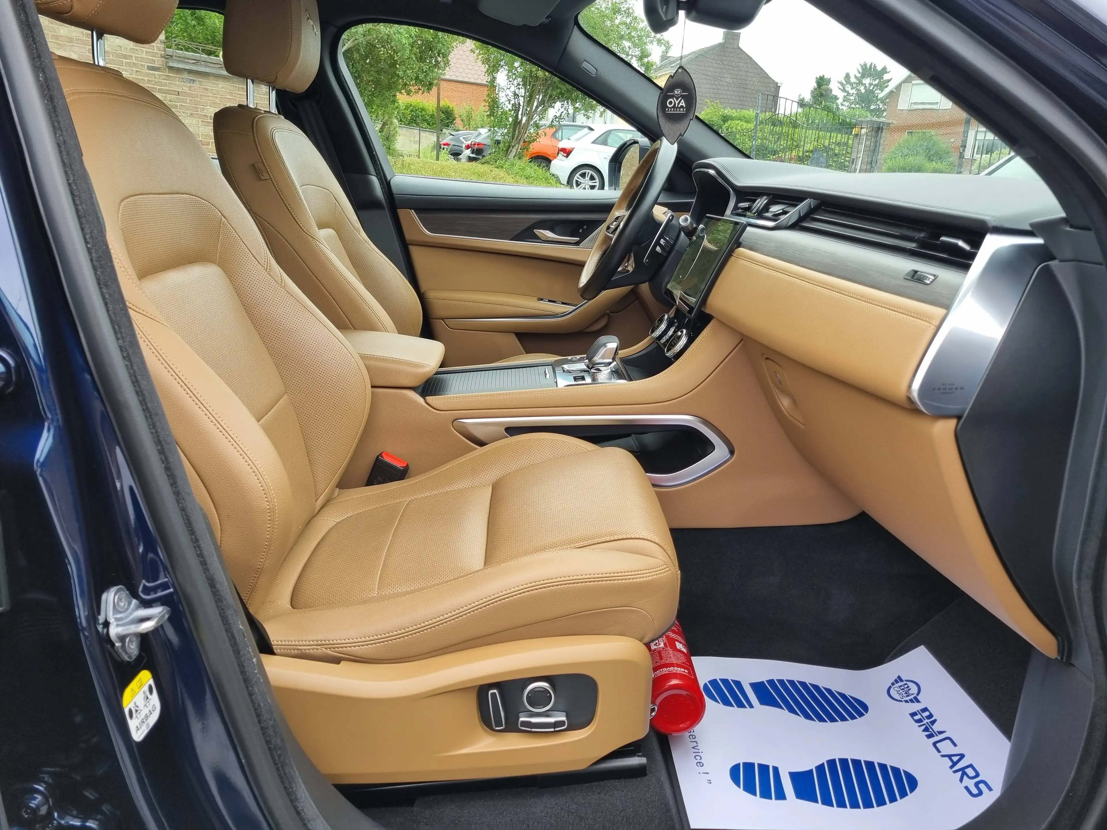 Jaguar F-Pace 2.0 D MHEV AWD D165 ✅HYBRID✅KEYLESS-CUIR-GPS-CAMERA360-CLIM-JANTES-CRUISE-LED-FULL OPTIONS — photo 14