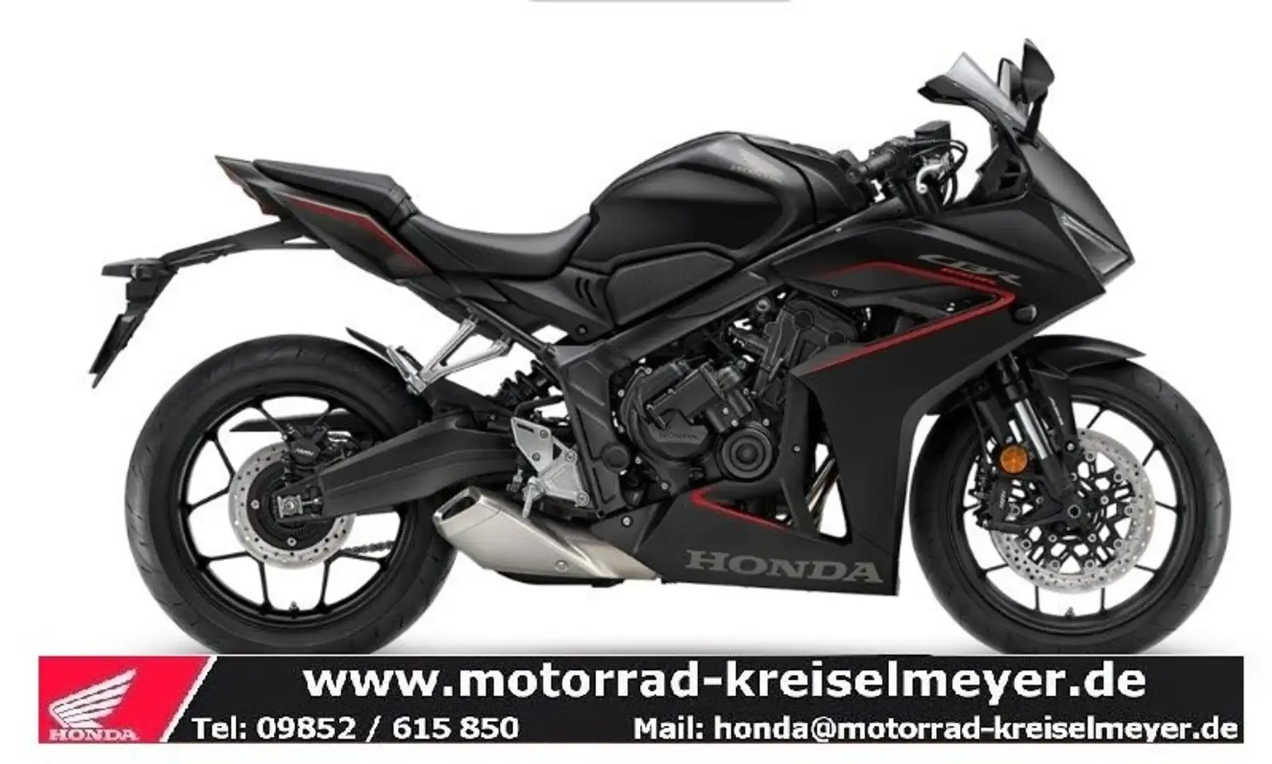 Honda CBR 650 Mod.25 1x sofort verfügbar zum Aktionspreis! Zwart - 1