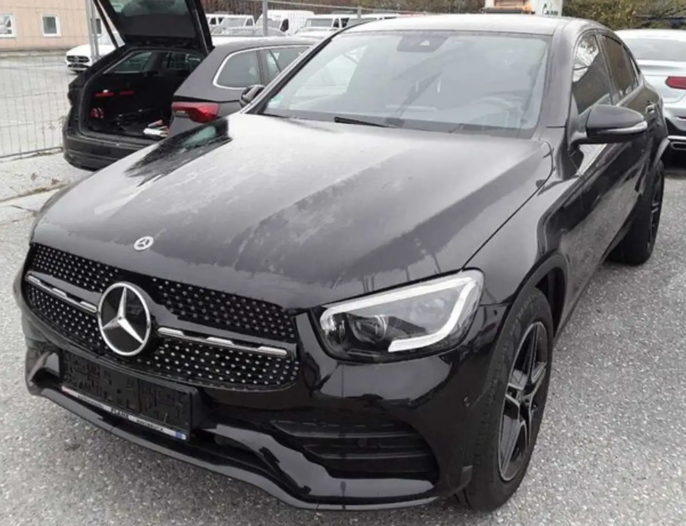 Mercedes-Benz GLC 200 4M COUPE AMG LINE AHK MULTIBEAM Negro - 2