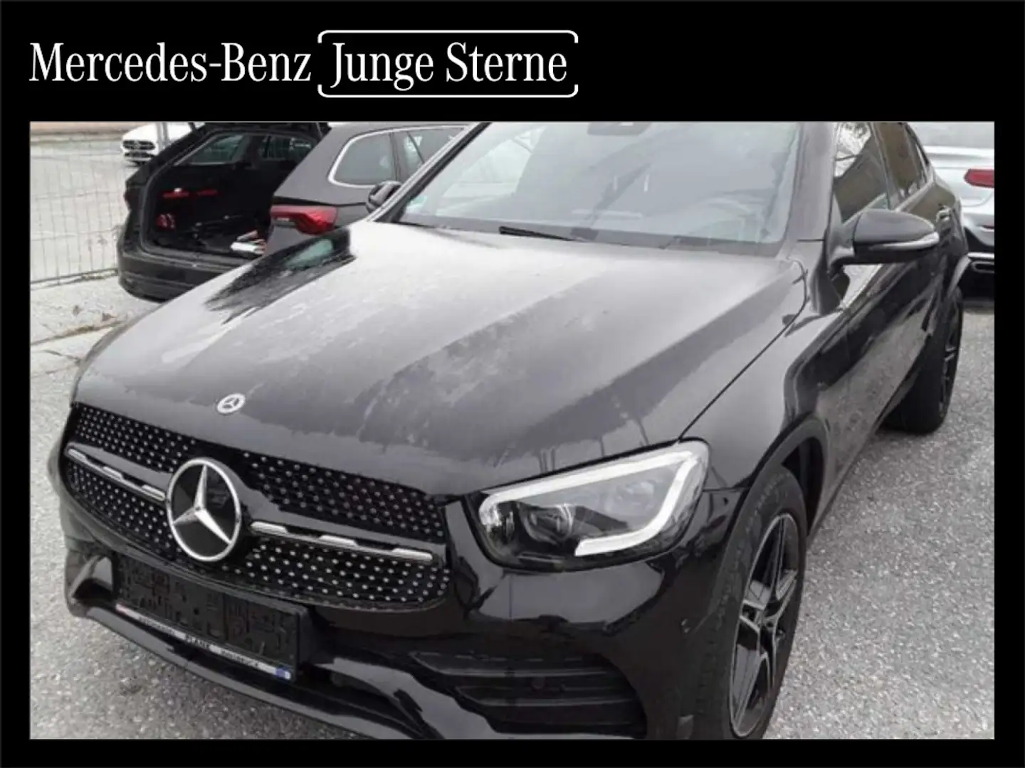 Mercedes-Benz GLC 200 4M COUPE AMG LINE AHK MULTIBEAM Negro - 1