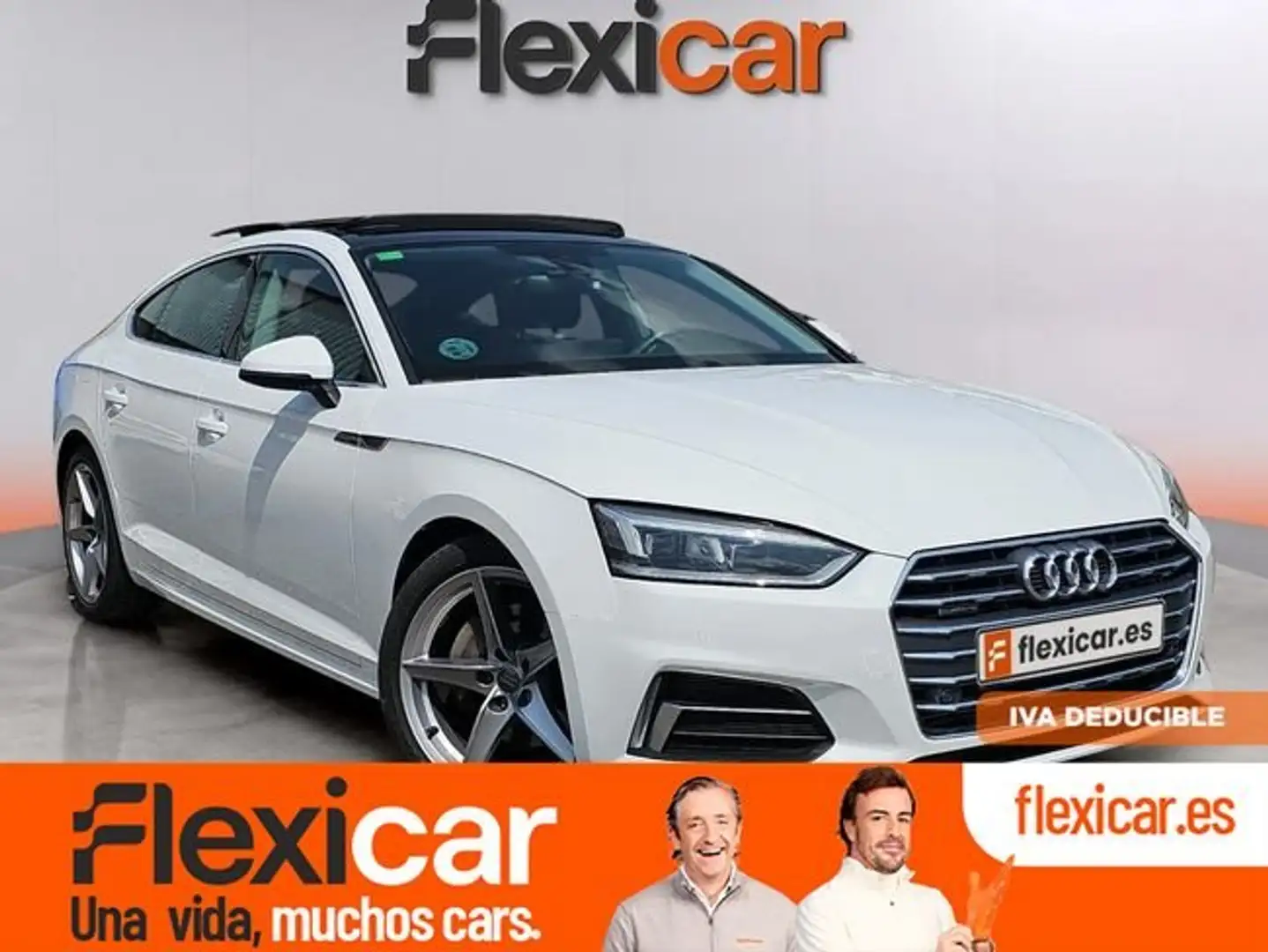Audi A5 Sportback 3.0TDI quattro S tronic 160kW Blanc - 1