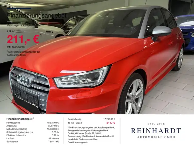 Audi S1 SPORTBACK 2.0TFSi Q 17Z./XENON+/TEMPOMAT/NAVI