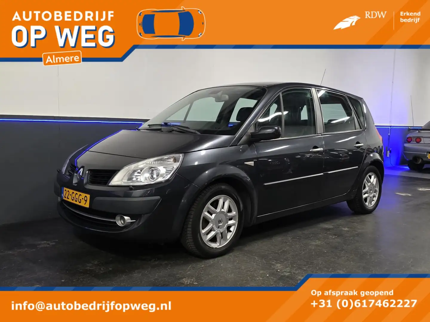 Renault Scenic 2.0-16V Tech Line | Pano | Trekhaak | Cruise & Cli Grijs - 1