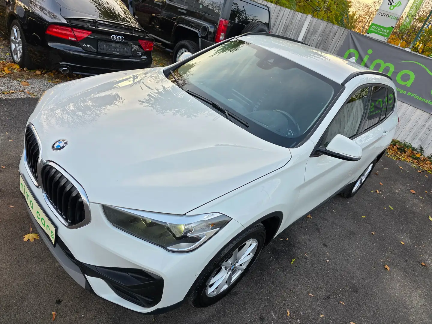 BMW X1 sDrive18d Aut. / Neues Pickerl/1.Besitz/Navi Weiß - 2