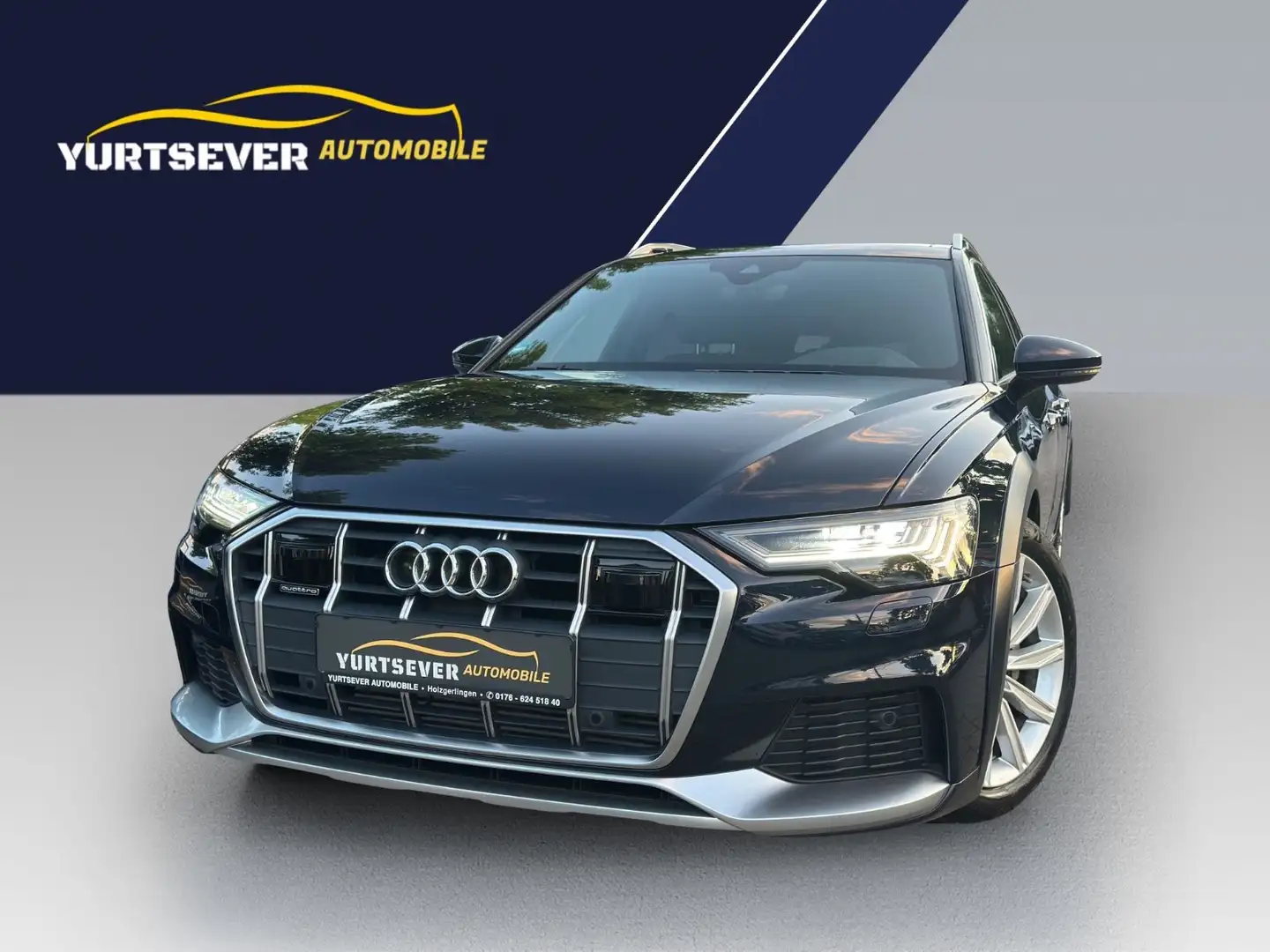 Audi A6 allroad *HD-MATRIX*PANO*B&O*KAM*HUD*AHK*STNDHZ Blauw - 1