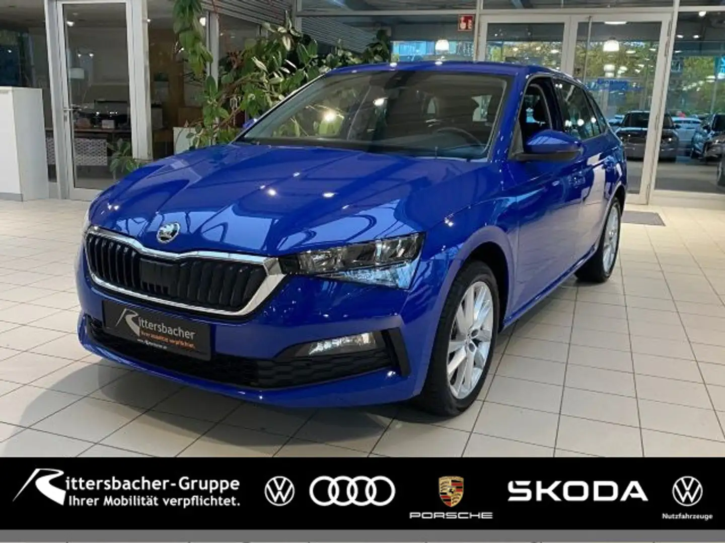 Skoda Scala Skoda Scala Style 1.0 TSI DSG Sitzheizung Blau - 1