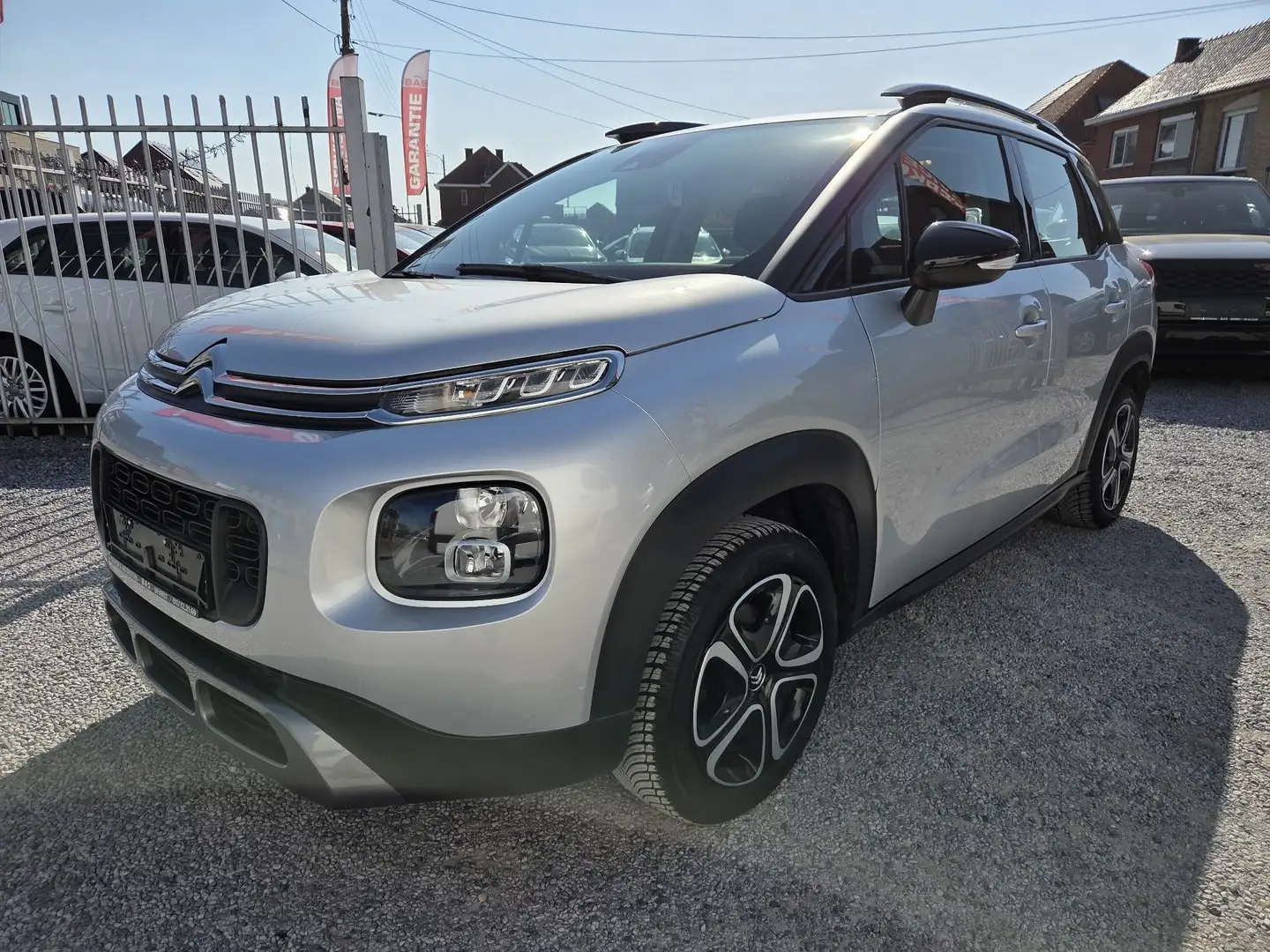 Citroen C3 Aircross 1.2☆1jOMNIUMGARANTIE☆NAVI☆CRUISE☆CARPLAY☆PARKS A Argent - 1