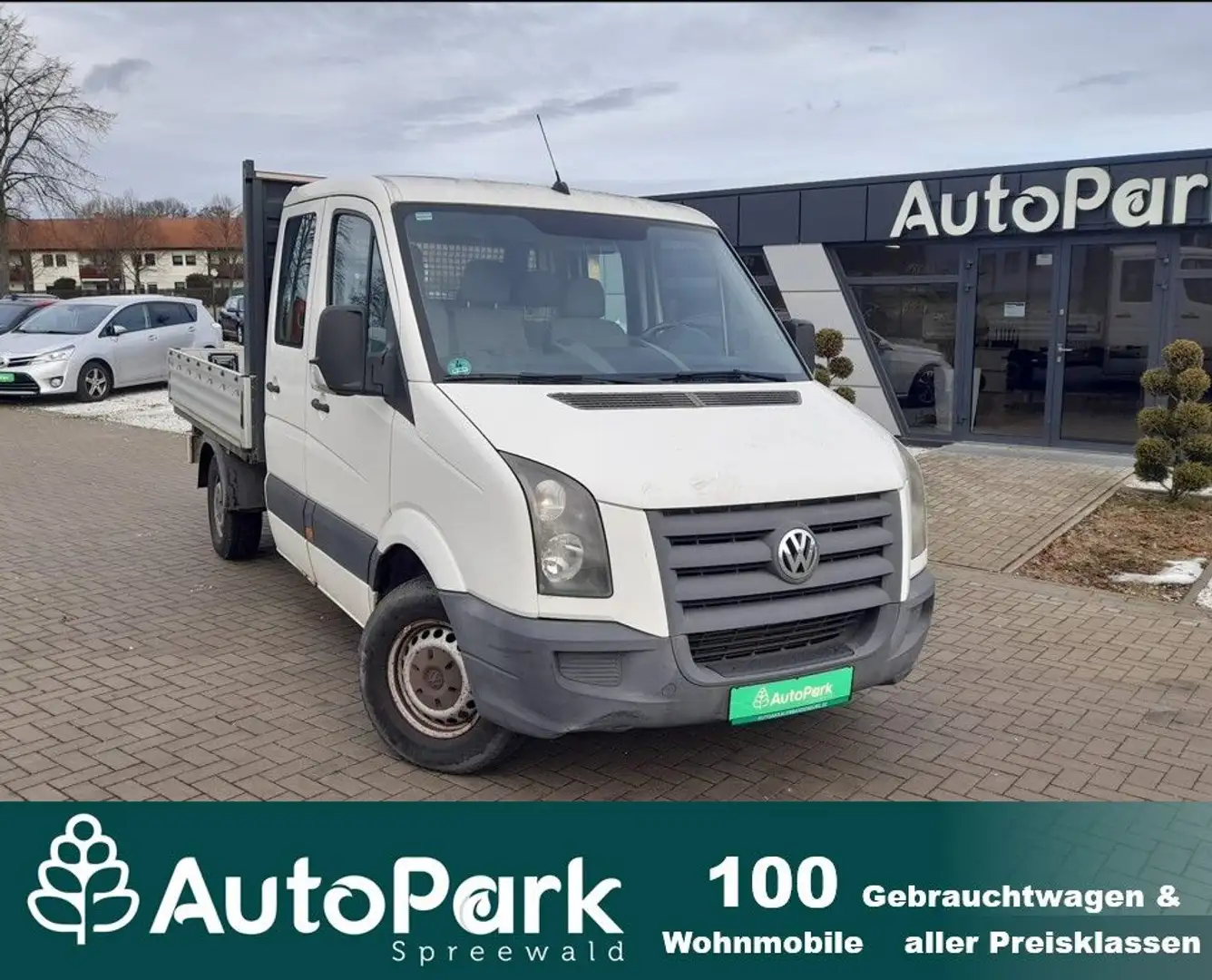 Volkswagen Crafter Pritsche 35 mittel L2 Doppelkabine Grau - 1
