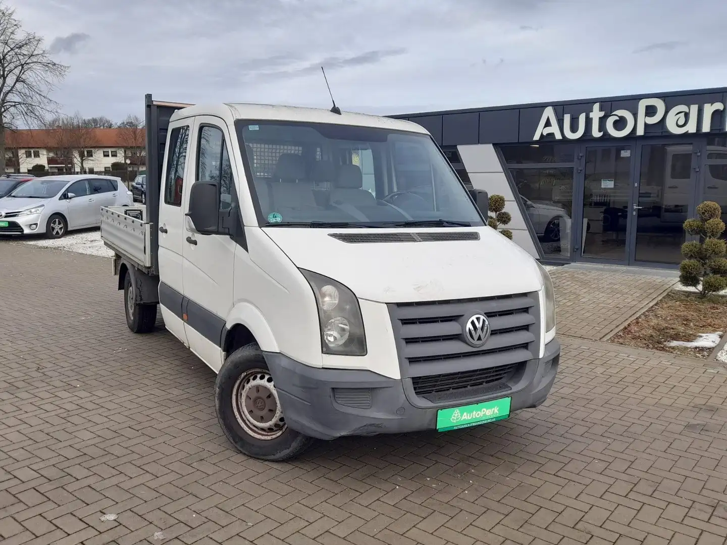 Volkswagen Crafter Pritsche 35 mittel L2 Doppelkabine Grau - 2