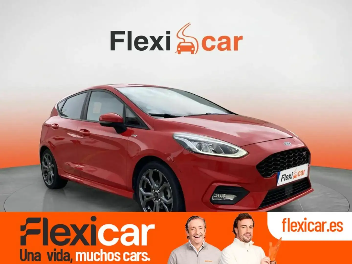 Ford Fiesta 1.1 PFI GLP 55kW (75CV) ST-Line Rojo - 1