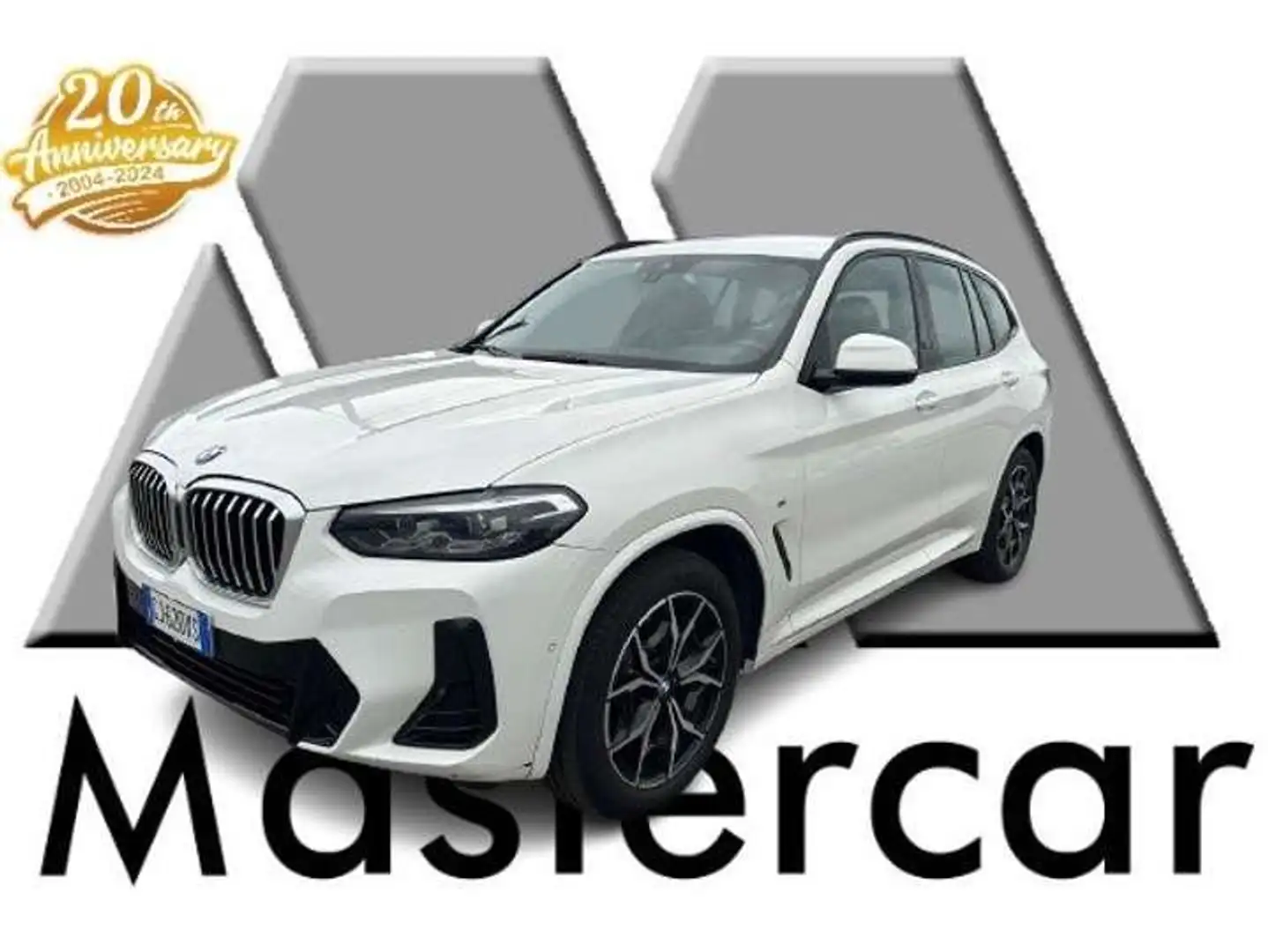 BMW X3 X3 2021 xdrive20d  M mhev 48V Msport auto GJ620YS Blanc - 1