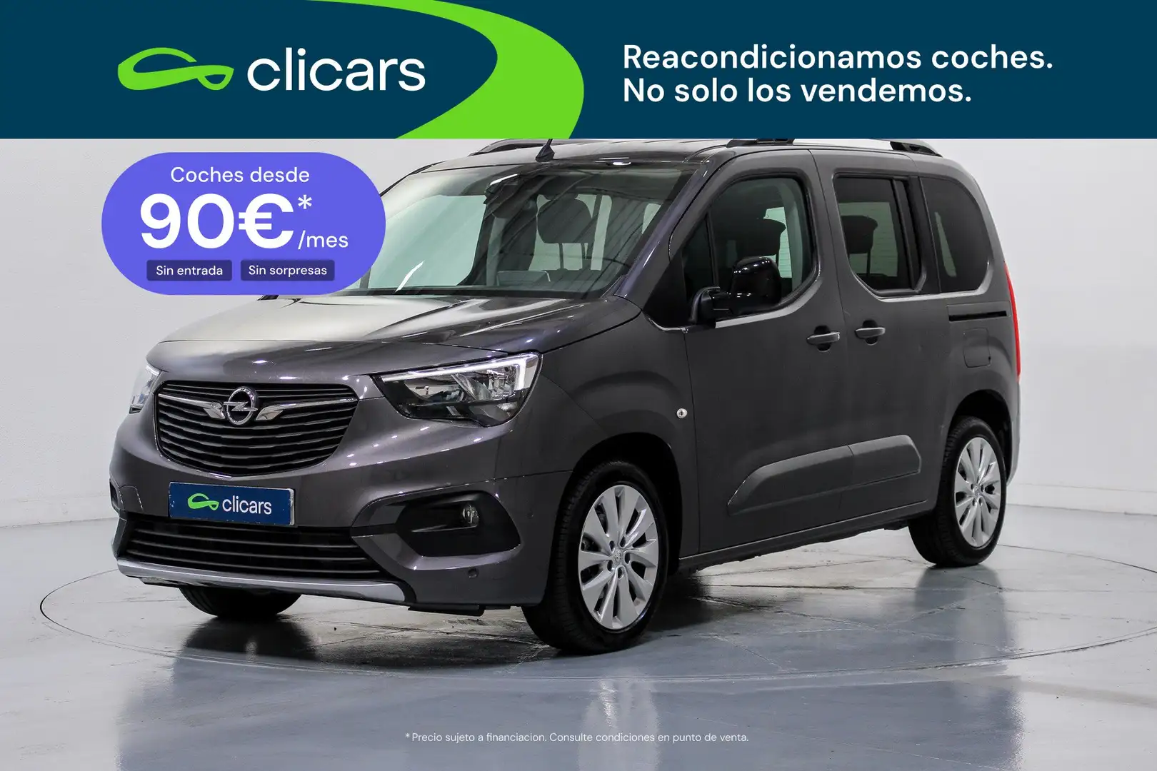 Opel Combo N1 Life 1.5TD S&S L Business Elegance Plus 1 Gris - 1