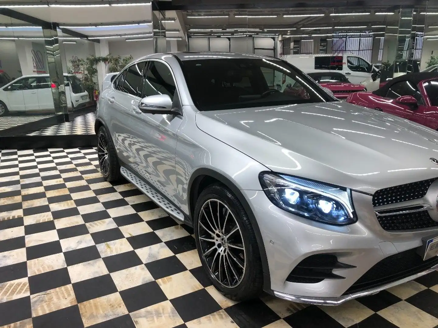 Mercedes-Benz GLC 250 d 4Matic Coupé Premium Argento - 2