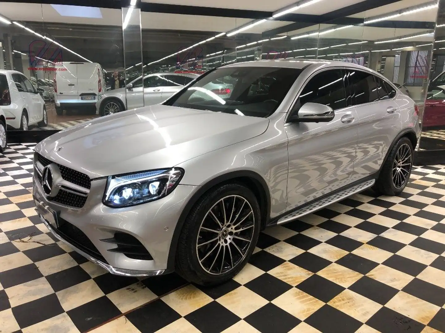 Mercedes-Benz GLC 250 d 4Matic Coupé Premium Argento - 1