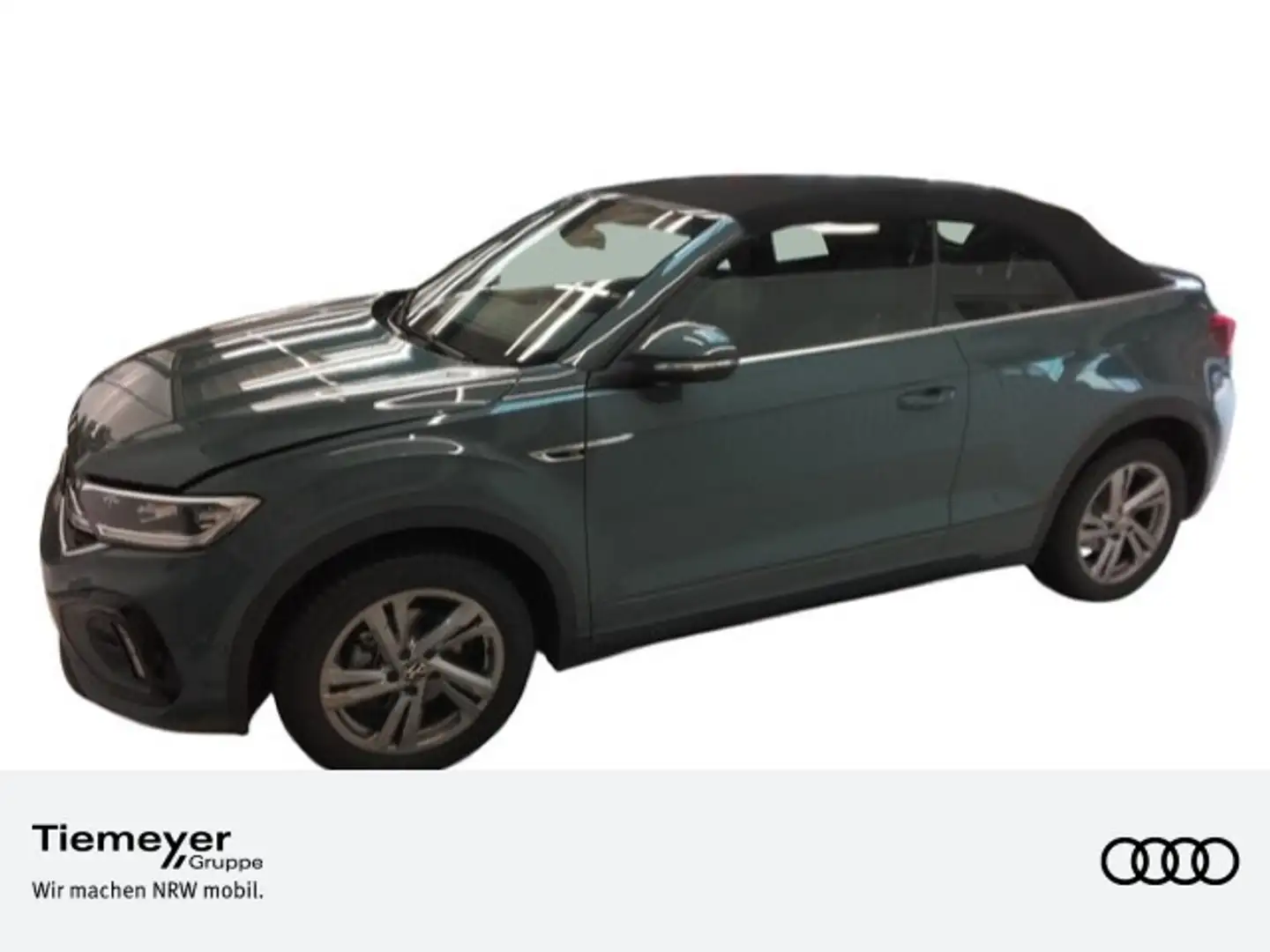 Volkswagen T-Roc Cabrio 1.5 TSI DSG R-LINE MATRIX ST.HEIZ K Bleu - 1
