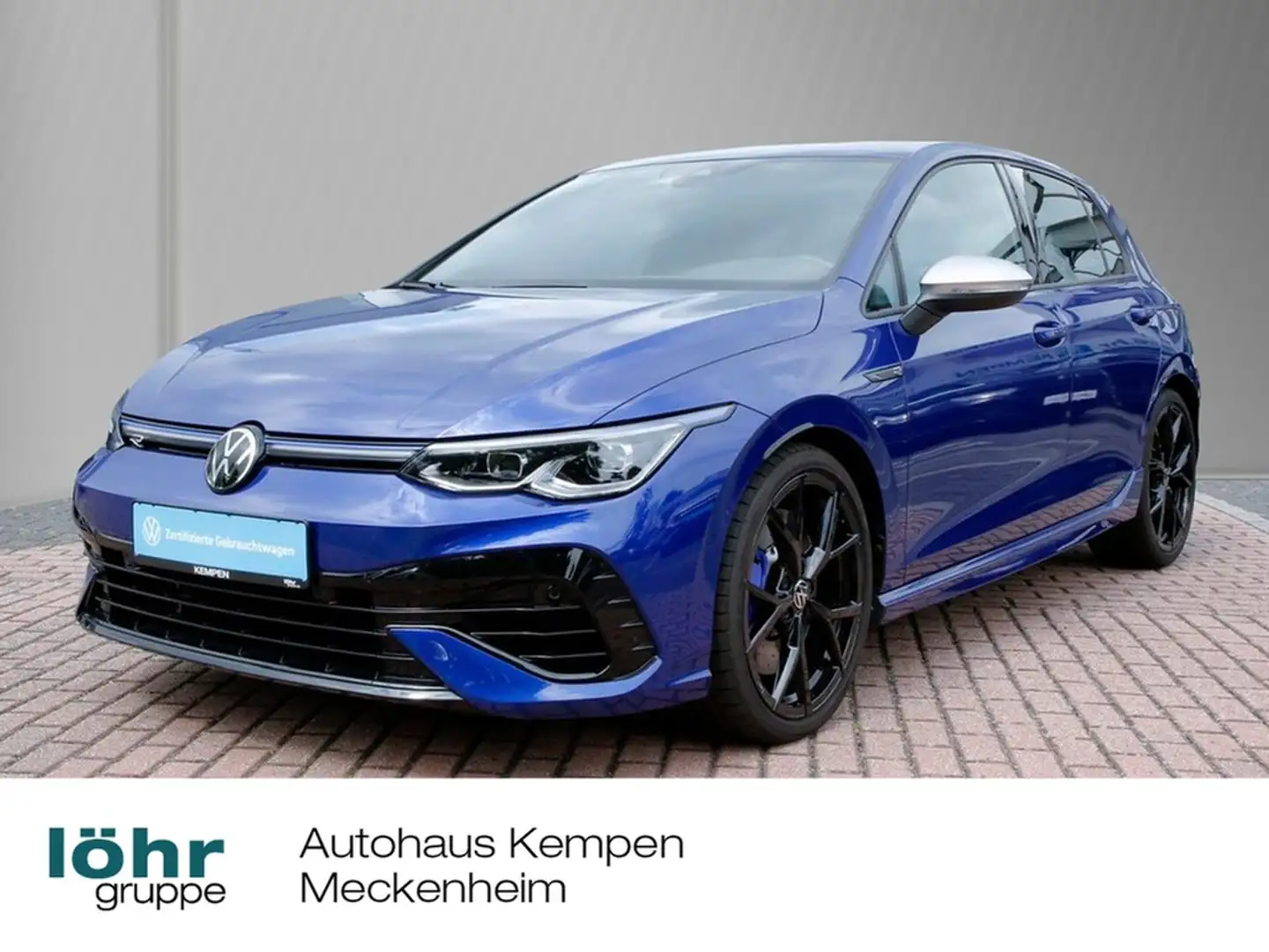 Volkswagen Golf VIII R 2.0 TSI 4M DSG 19" Navi+VC ACC LED PDC Bleu - 1