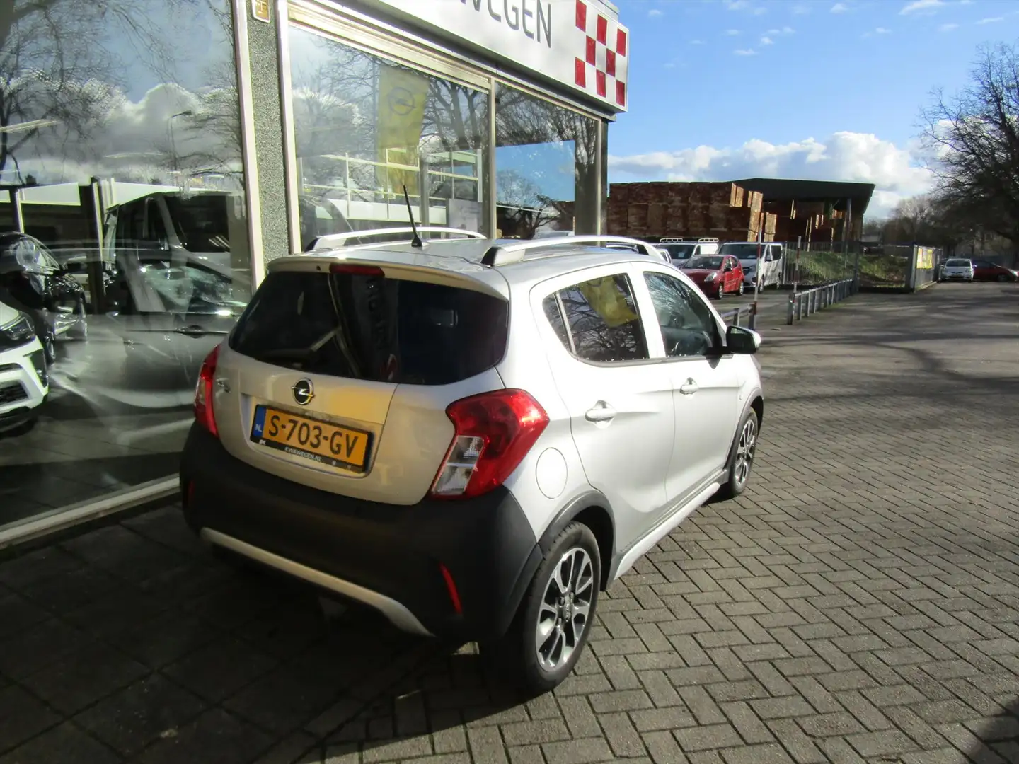 Opel Karl 1.0 ROCKS AIRCO BLUETOOTH L.M. VELGEN Gris - 2