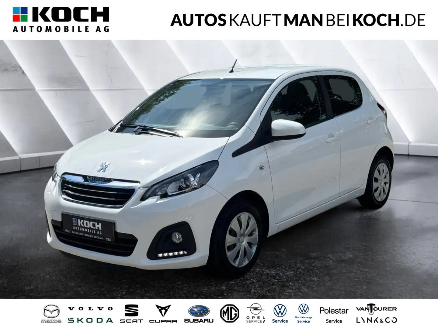 Peugeot 108 Peugeot  Active 1.0 SHZ KLIMA el. Fenster Wit - 1