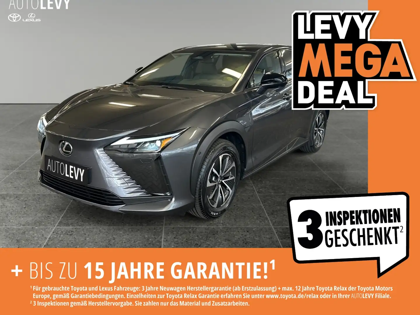 Lexus RZ 300e Executive Line *PANO*8FACH* Gris - 1