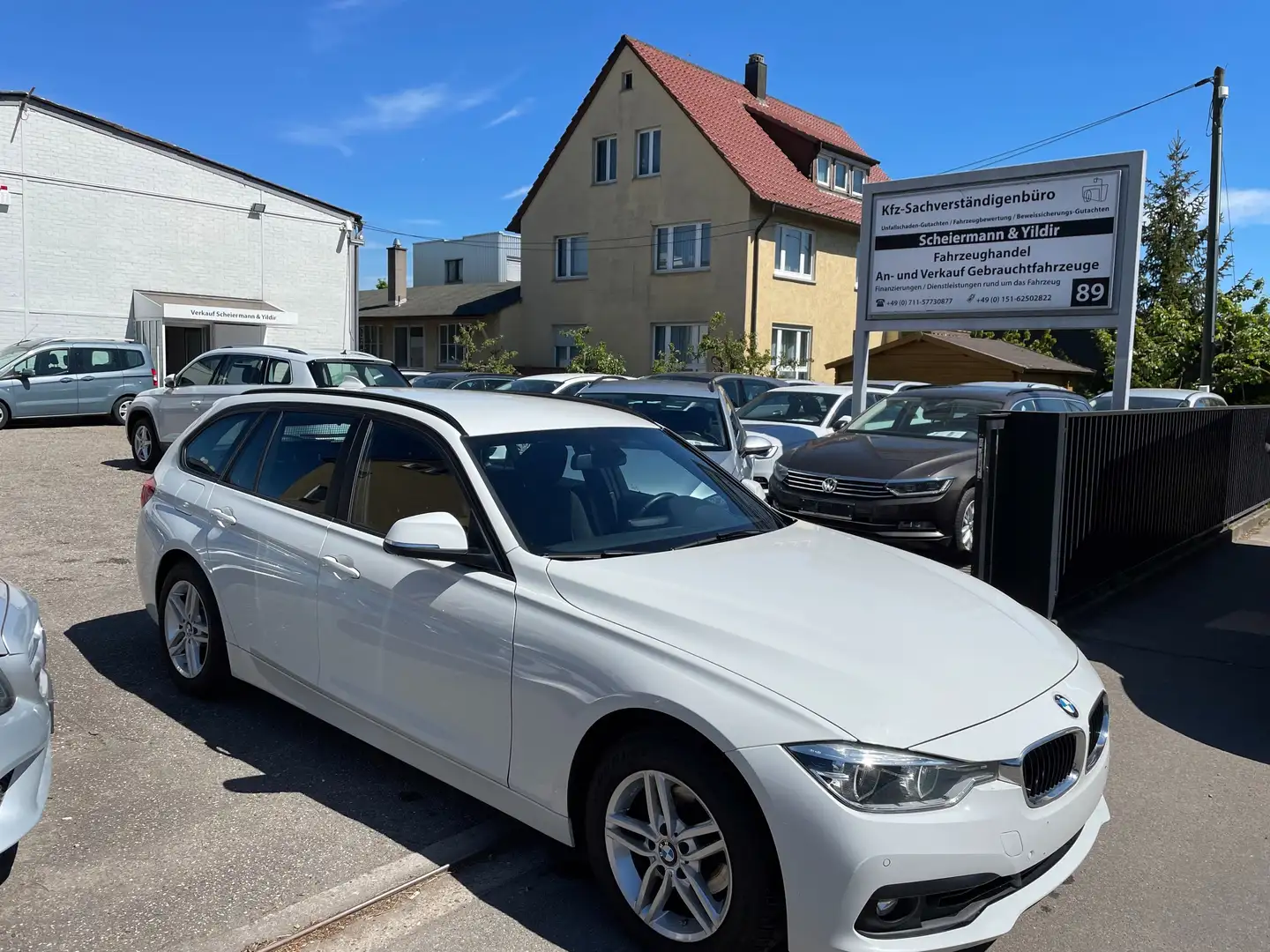 BMW 316 Advantage LED PTS Navi el. Heckkl. Sihzg Weiß - 1