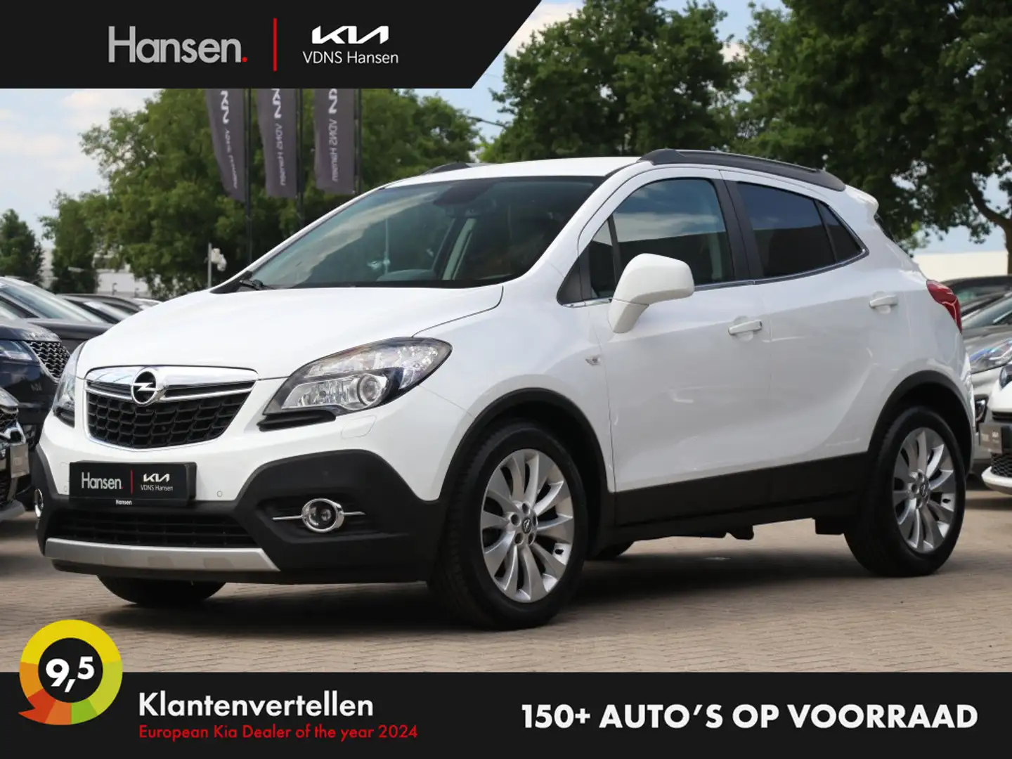 Opel Mokka 1.4 T Cosmo I Automaat I Trekhaak I Navi I Bose Wit - 1