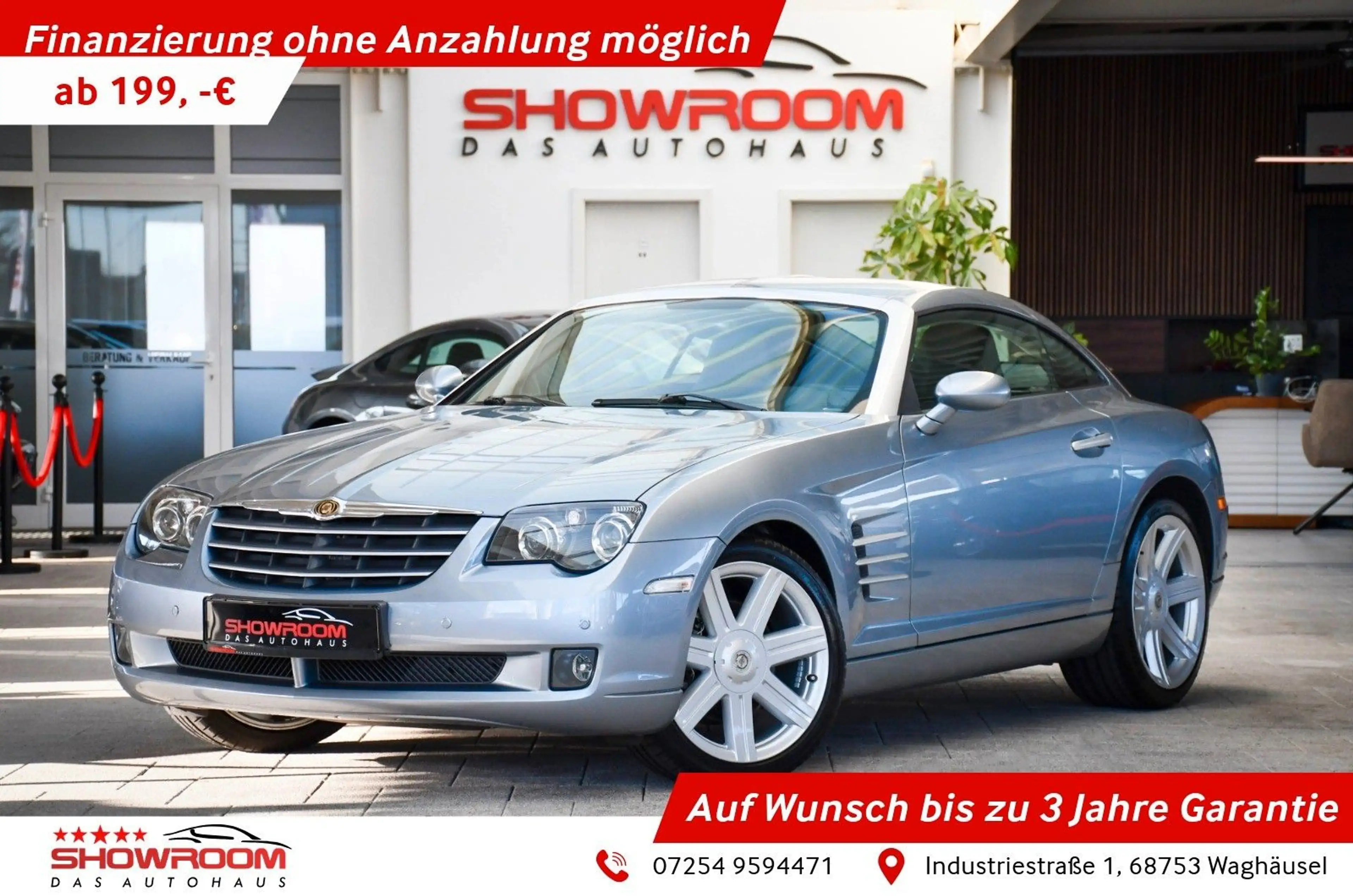 Chrysler Crossfire Limited 218 PS Aut. 27131Km Sammlerzst