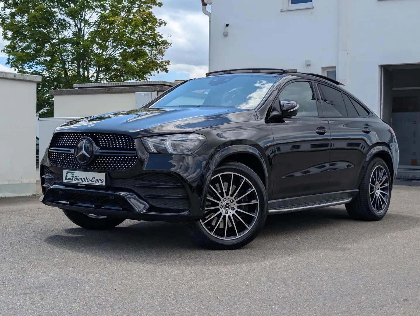 Mercedes-Benz GLE 400 d 4Matic Coupe *AMG*AHK*HUD*KEY*360°PANO Noir - 1