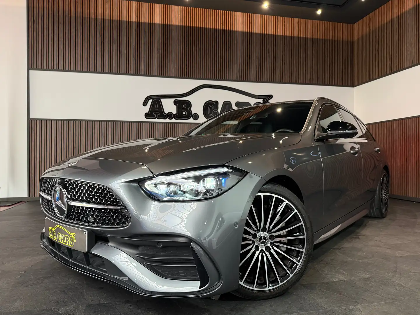 Mercedes-Benz C 200 d AMG Line *AUTOMATIQUE*GARANTIE 12MOIS* Gris - 1