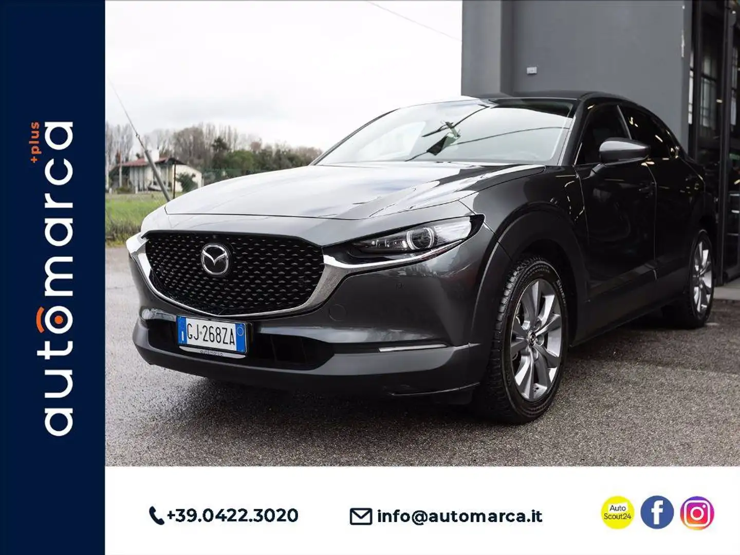 Mazda CX-30 2.0 m-hybrid Evolve 2wd 150cv 6mt Grigio - 1