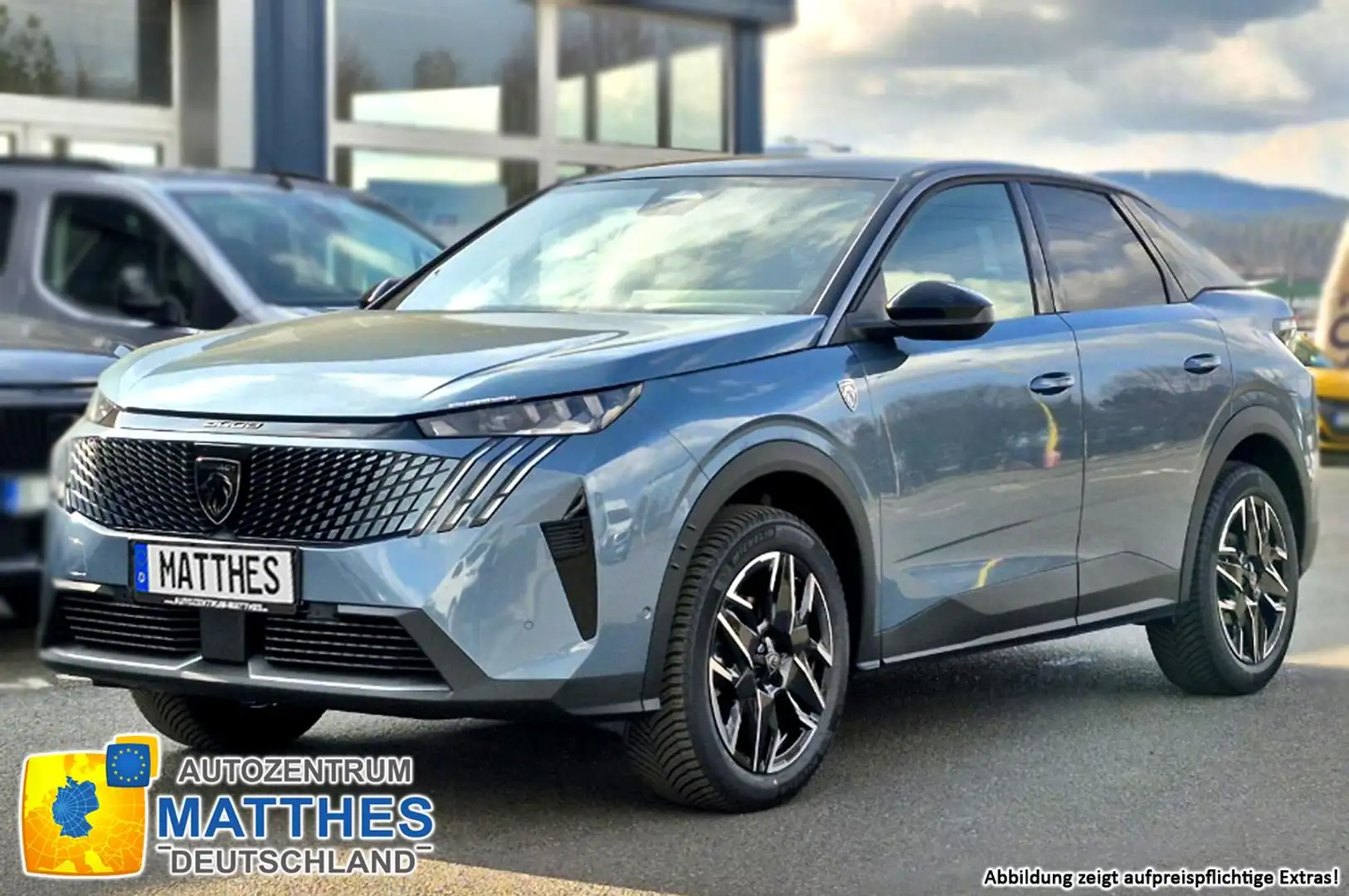 Peugeot 3008 GT Hybrid 145 AT SOFORT! 360° LED 19" SHZ Totwi... Grau - 1