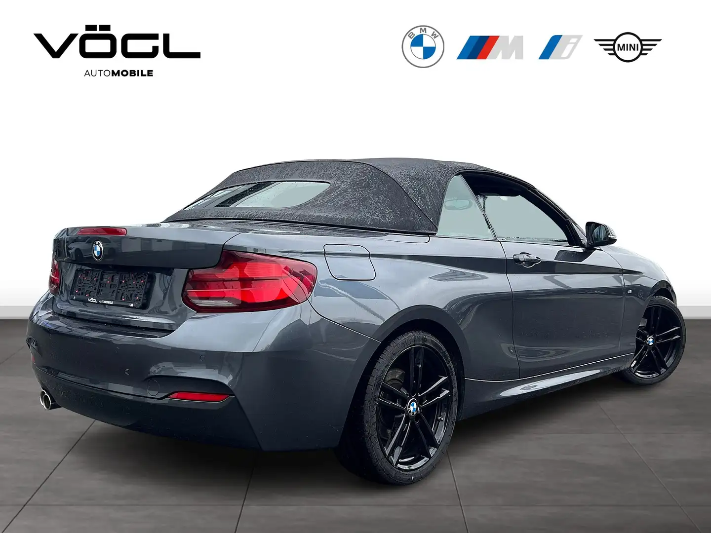 BMW 218 i Cabrio M Sportpaket HiFi DAB WLAN RFK Shz Grau - 2