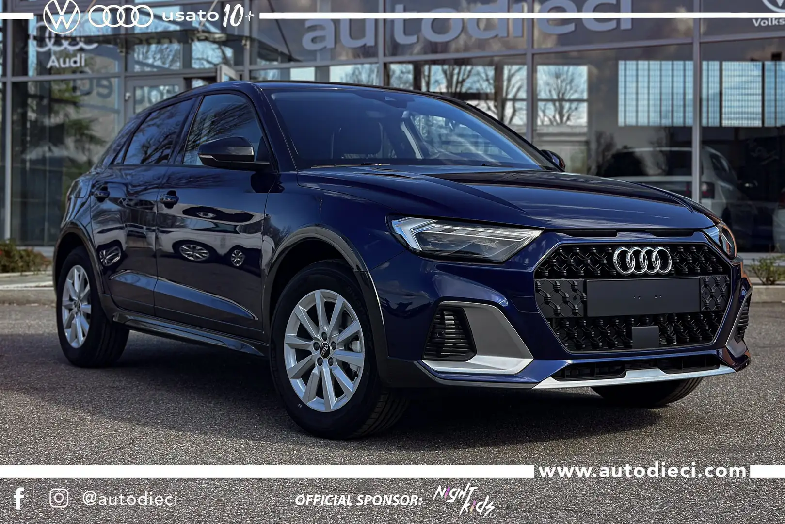 Audi A1 allstreet 30 1.0 tfsi Business 116cv s tronic Blu/Azzurro - 1