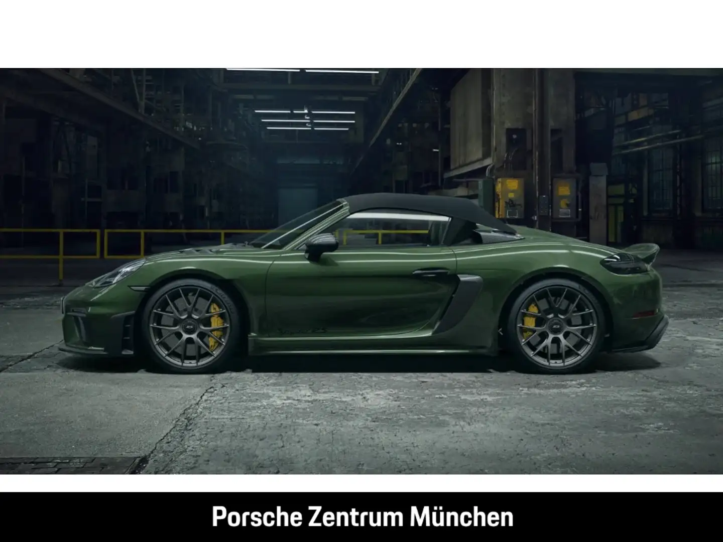 Porsche 718 Spyder RS Liftsystem Vorderachse BOSE Grün - 2