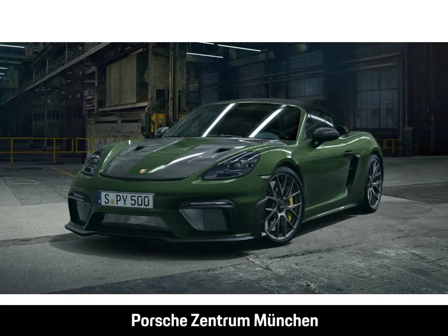 Porsche 718 Spyder RS Liftsystem Vorderachse BOSE Vert - 1