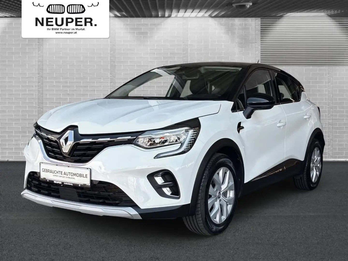 Renault Captur TCe 90 Intens Weiß - 1